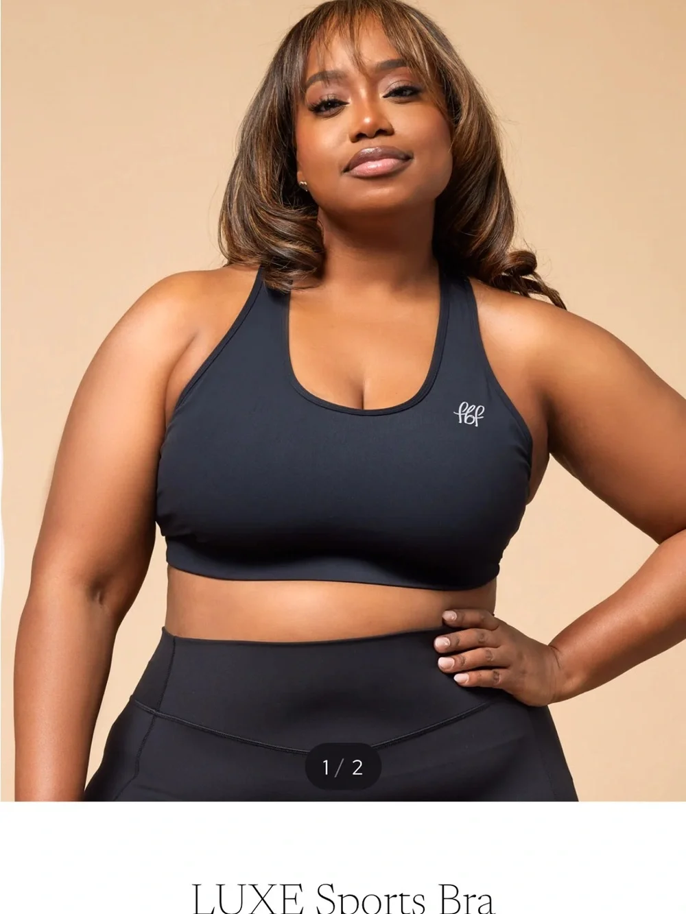 FBF Body Racerback Sports Bra